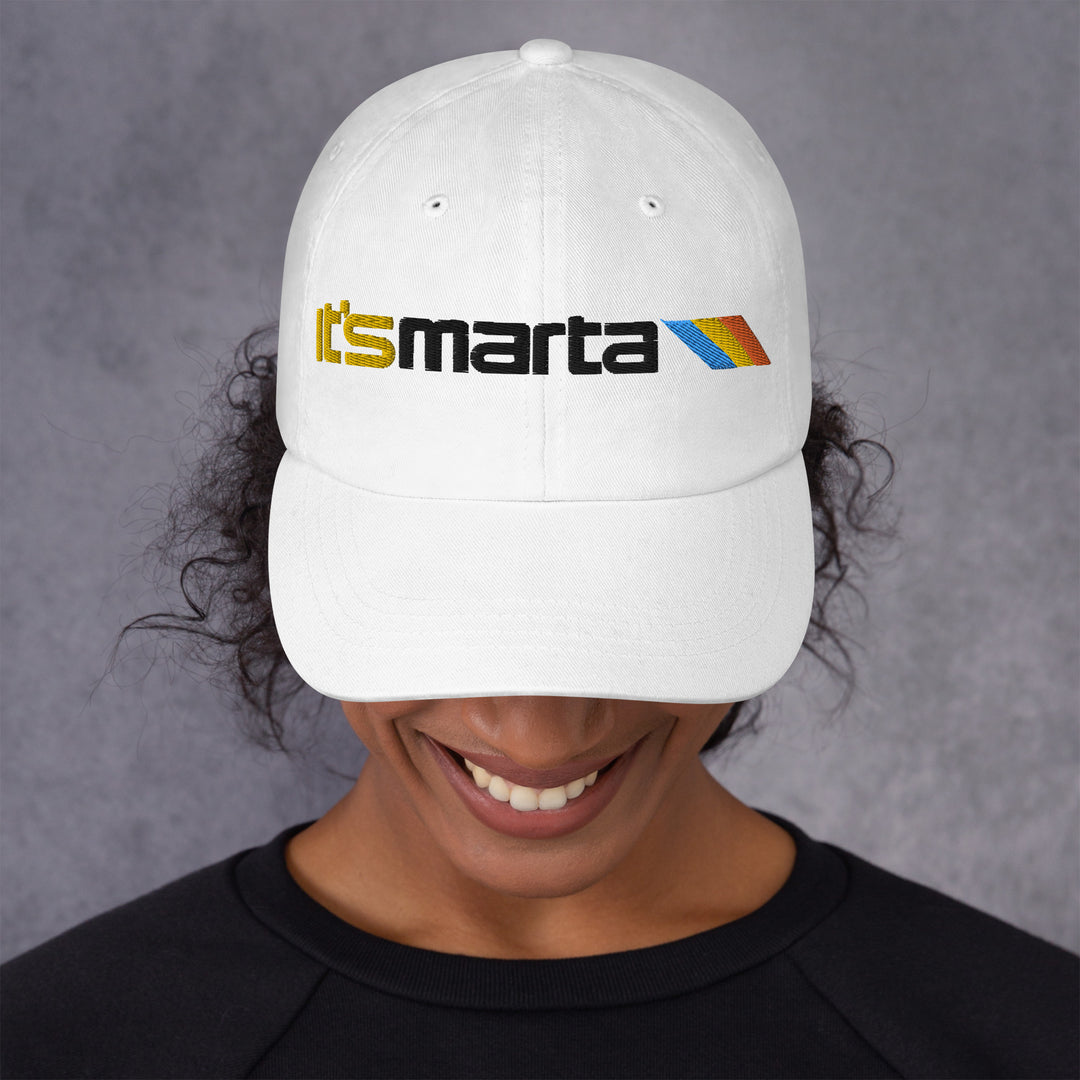 It's MARTA Baseball Cap (on White)