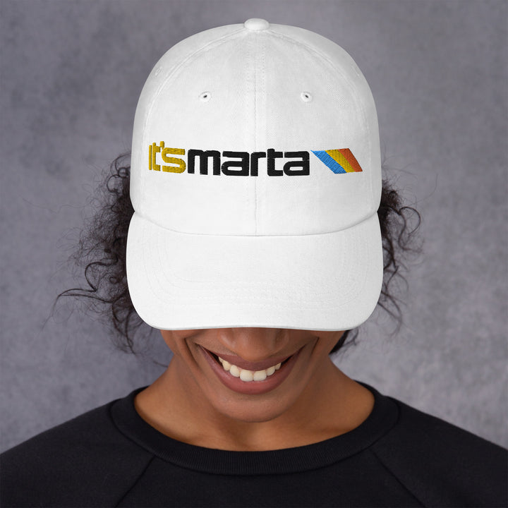 It's MARTA Baseball Cap (on White)