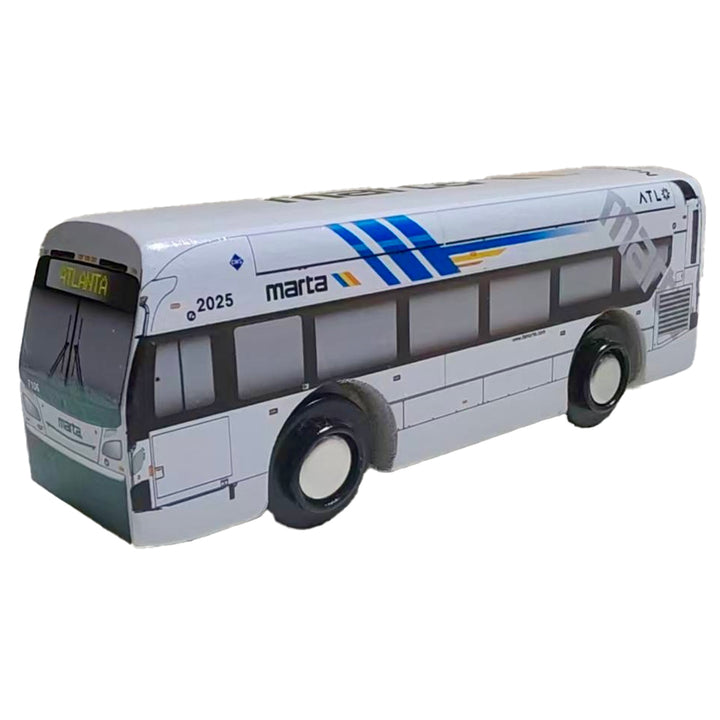 MARTA New Flyer XN40 Wooden Bus