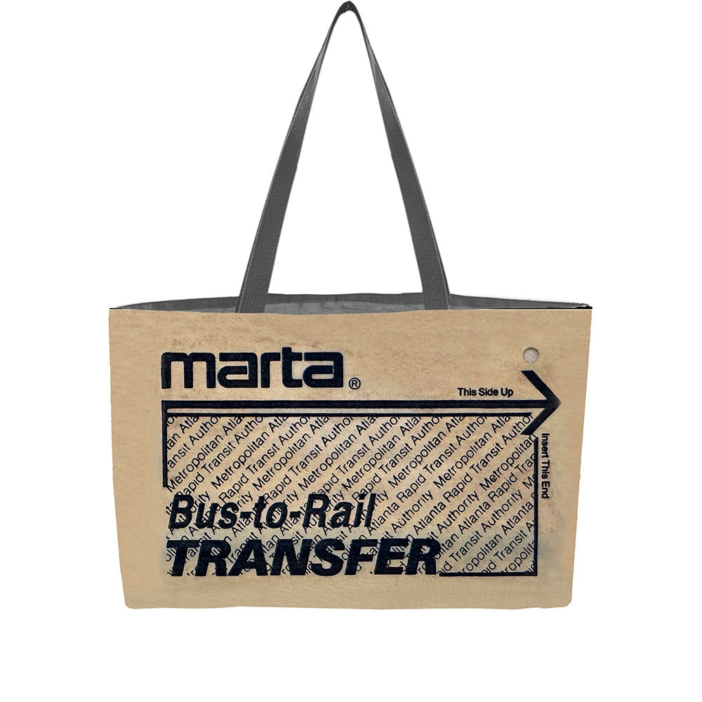 Marta Marta Bus-to-Rail Transfer Weekender Tote Bag