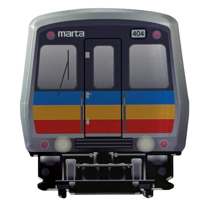 MARTA Railcar Acrylic Magnet