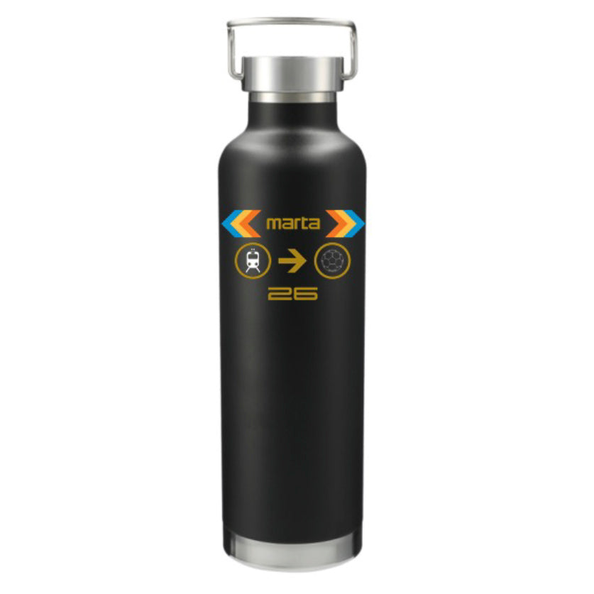 Train to Soccer Thor 32 Oz Water Bottle