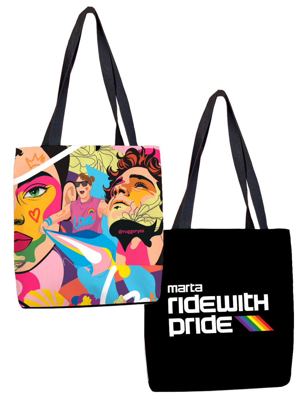 Marta 2026 Pride by Ruggery Sanchez Tote Bag
