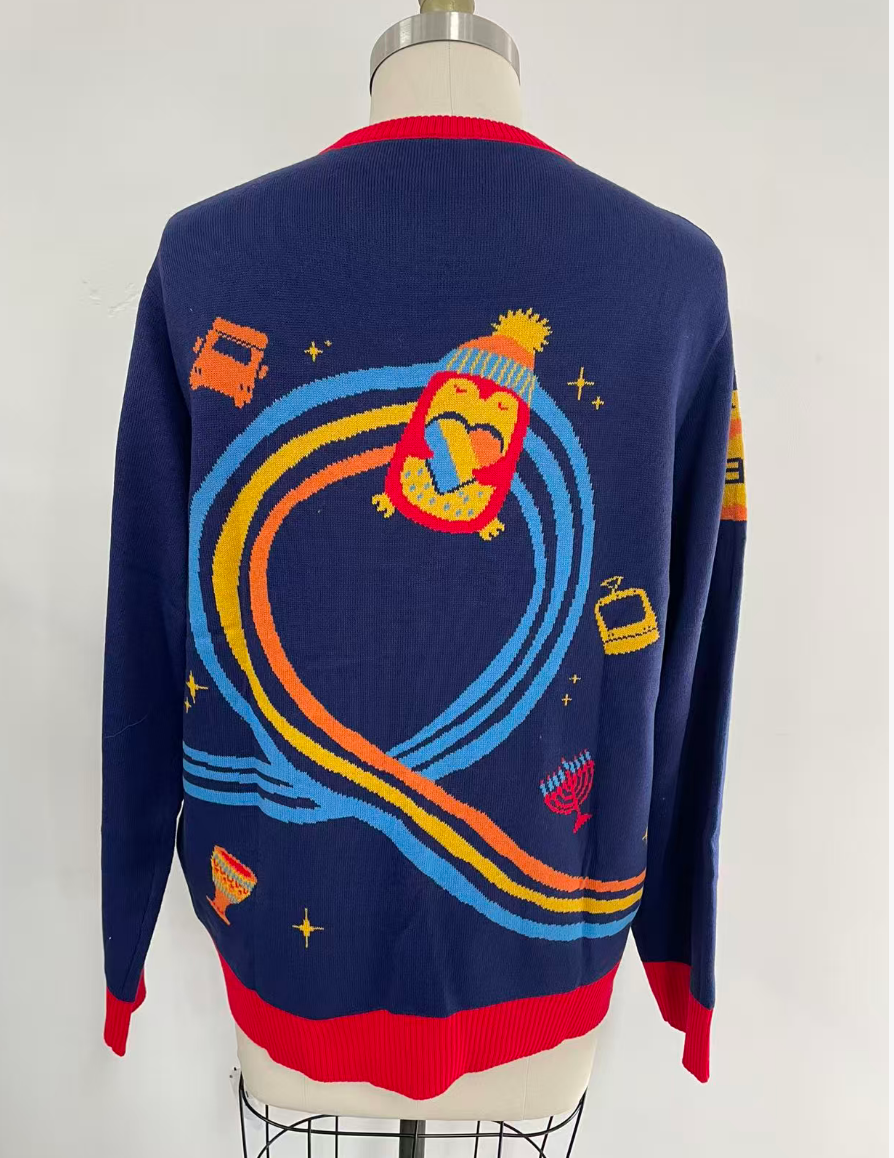 Dashing Through the A Holiday Light Up Sweater (Pre Order + Free Socks)
