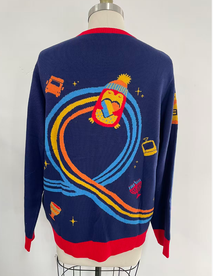 Dashing Through the A Holiday Light Up Sweater (Pre Order + Free Socks)