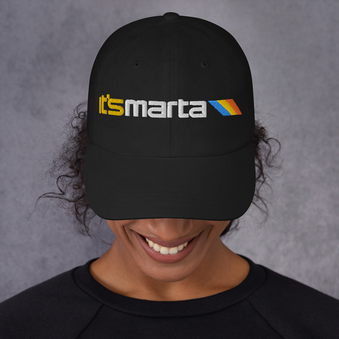 It's MARTA Baseball Cap (on Black)