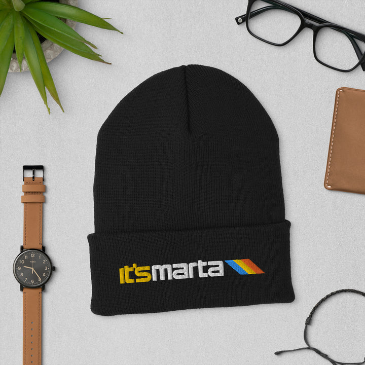 It's MARTA Cuffed Beanie