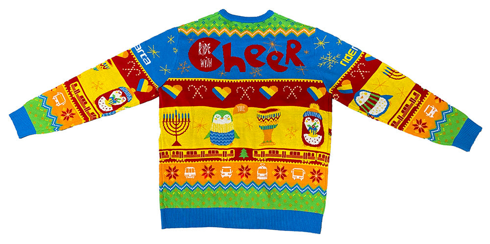 MARTA 2024 Holiday Bus Light Up Sweater