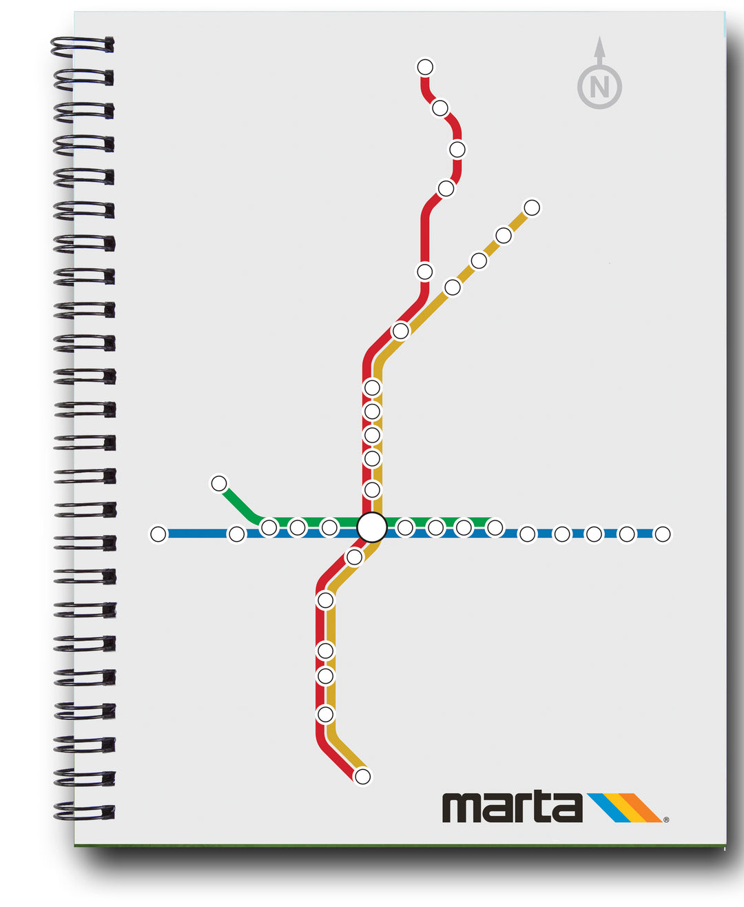 MARTA Map Spiral Journal
